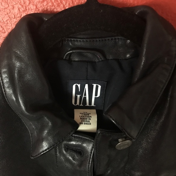 GAP Black Genuine Lamb Leather - Picture 4 of 4